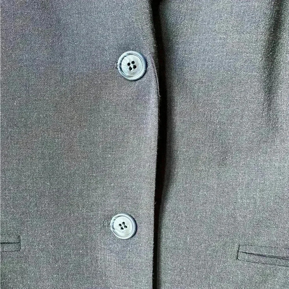Talbots Women’s Wool Blazer Dark Navy Blue Size 8, 96% Wool, Excellent Condition - Picture 5 of 15